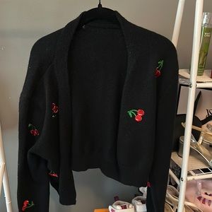 Shein Cherry Sweater